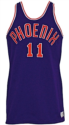 1968-1969 Neil Johnson Phoenix Suns Game-Used Road Jersey