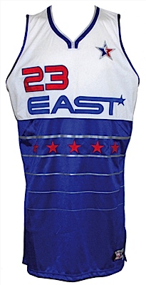 2006 LeBron James All-Star Weekend Worn Uniform with Matching Worn Warm-Ups (4) 