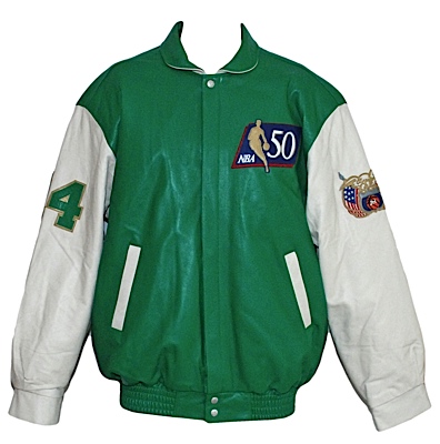 1997 Bob Cousy Boston Celtics 50 Greatest Jacket