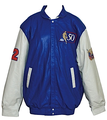 1997 Jerry Lucas New York Knicks 50 Greatest Jacket