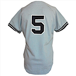 1970s Joe DiMaggio New York Yankees Spring Training Worn & Autographed Road Jersey (JSA)