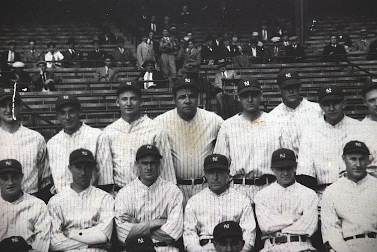 1927 New York Yankees Team Signed Photograph. Baseball, Lot #80049