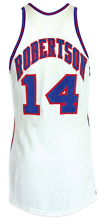 Oscar Robertson Jersey, This is a game worn jersey by Oscar…