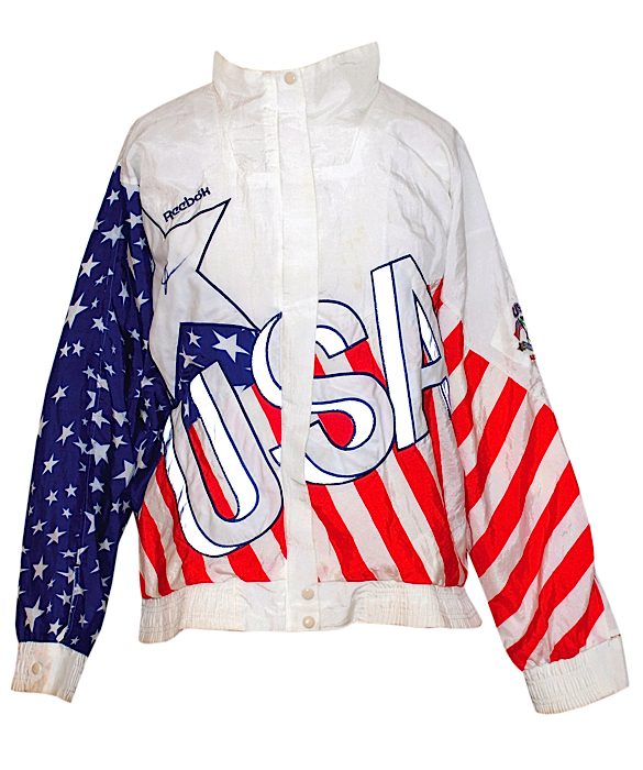 Michael Jordan Summer Olympics “Dream Team” Reebok Jacket Sotheby's Auction