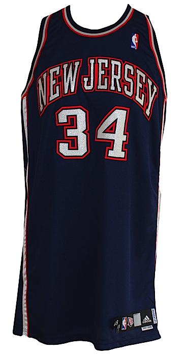 Devin Harris Signed Game Worn Used New Jersey Brooklyn Nets