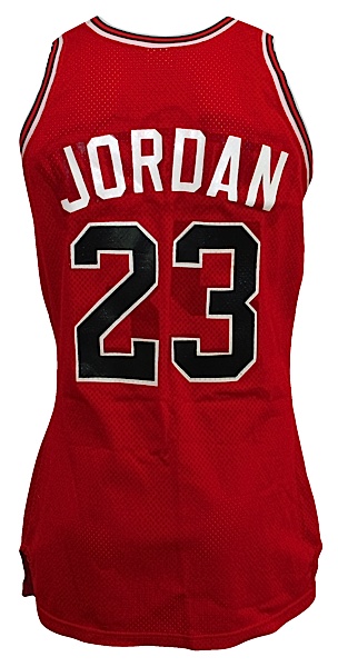 Jordan's rookie jersey in Grey Flannel's Sept. 12 Basketball HOF Auction