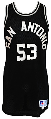 Circa 1984 Artis Gilmore San Antonio Spurs Game-Used Road Jersey