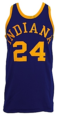 Circa 1970 Bob Netolicky ABA Indiana Pacers Game-Used Road Jersey (Rare Style)