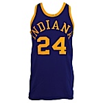 Circa 1970 Bob Netolicky ABA Indiana Pacers Game-Used Road Jersey (Rare Style)