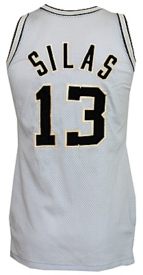 1975-1976 James Silas ABA San Antonio Spurs Game-Used Home Jersey