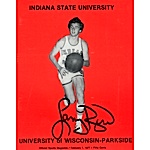 Lot of 1975-1978 Larry Bird Indiana State Autographed Programs (22) (JSA)