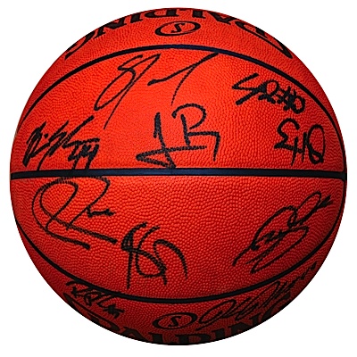 2008 Boston Celtics World Championship Team Autographed Limited Edition Basketball (JSA) (UDA)