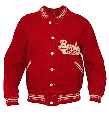 Late 1940s Cecil Hankins BAA/NBA St. Louis Bombers Worn Jacket (Very Rare and Historic)