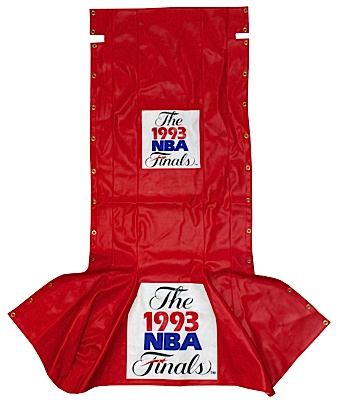 1993 NBA Finals Used Pole Pad from Old Chicago Stadium (Chicago Bulls LOA)