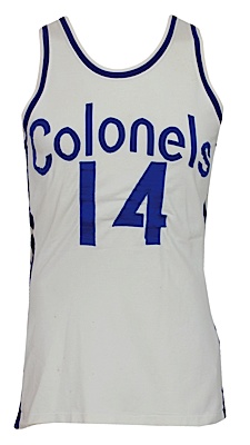 Circa 1972 Jim OBrien Kentucky Colonels Game-Used Home Uniform & 1974-1975 Jim Bradley / Eddie Mast Kentucky Colonels Game-Used Home Jersey (3)