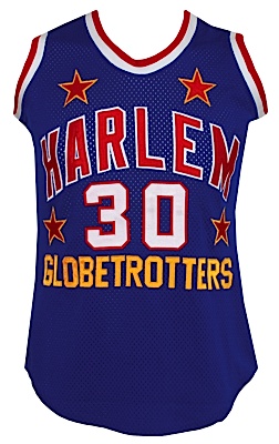 Late 1980s Ella Williams Harlem Globetrotters Game-Used Jersey
