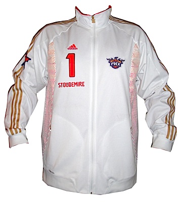 2009 Amare Stoudemire Phoenix Suns Western Conference All-Stars Worn Warm-Up Jacket (NBA LOA) 