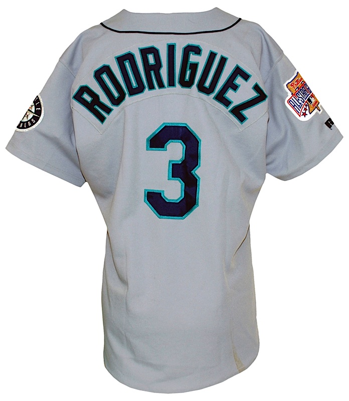 Lot Detail - 1996 Alex Rodriguez Seattle Mariners Game-Used & Inscribed  Jersey Attributed to the All-Star Game (A-Rod COA) (JSA)