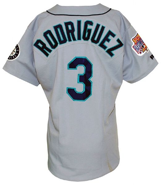 1996 Alex Rodriguez Seattle Mariners Game-Used & Inscribed Jersey Attributed to the All-Star Game (A-Rod COA) (JSA) 