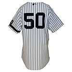 2007 Larry Bowa New York Yankees Coaches Worn Home Jersey with Rizzuto "10" and Black Armband (Yankees-Steiner LOA) (MLB Hologram) 