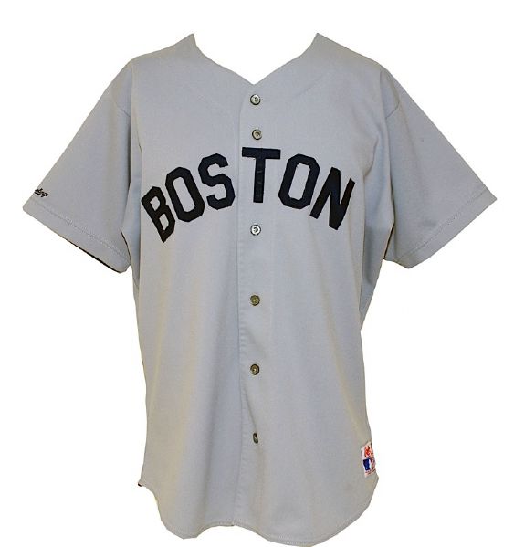 1988 Jim Rice Boston Red Sox Game-Used & Autographed Road Jersey (MEARS LOA) (JSA)
