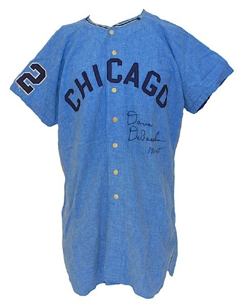 1964 #22 Chicago White Sox Game-Used & Autographed by Dave Debusschere Road Flannel Jersey (JSA) 