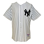 2002 Enrique Wilson New York Yankees Game-Used Home Jersey (Yankees-Steiner LOA) 