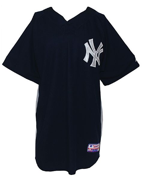 2008 Chien-Ming Wang New York Yankees Spring Training Game-Used Home Jersey (Yankees-Steiner LOA) (MLB Hologram) 
