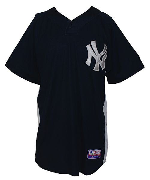 2008 Kei Igawa New York Yankees Spring Training Game-Used Home Jersey (Yankees-Steiner) (MLB) 