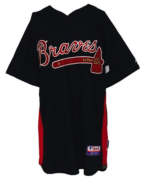 Circa 2008 Tommy Hanson Atlanta Braves Game-Used Spring Training Jersey 