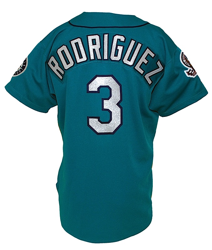 Men's Alex Rodriguez Seattle Mariners Authentic Cream Flex Base Alternate  Collection Jersey by Majestic