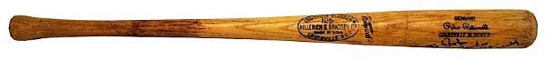 1965-68 Rico Petrocelli Boston Red Sox Game-Used & Autographed Bat (JSA) (PSA/DNA)
