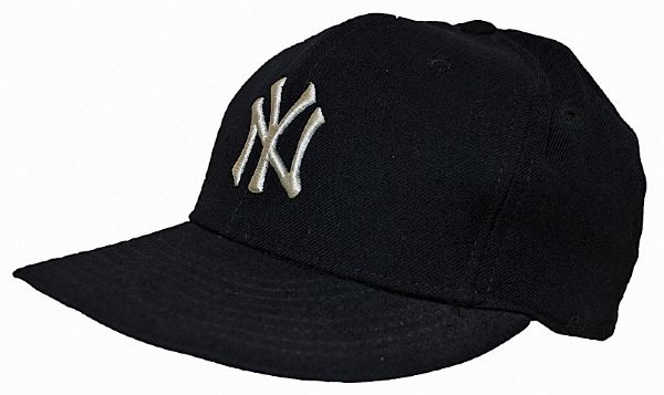 Circa 1980 Reggie Jackson NY Yankees Game Cap (LOA of Provenance)