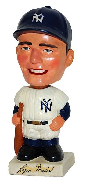Original 1961 Roger Maris NY Yankees Bobbin Head