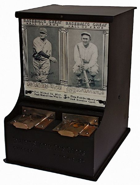 Vintage Exhibit Supply Company Nickel Card Machine