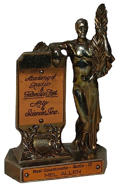 1950 Mel Allen’s Emmy Award