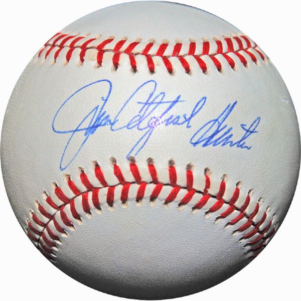 Jim Catfish Hunter Single-Signed Baseball (JSA)
