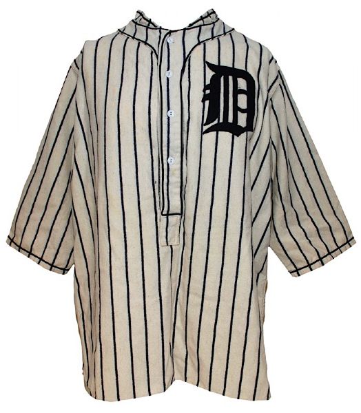 "Cobb" Detroit Tigers Movie Worn Flannel Uniform (4)