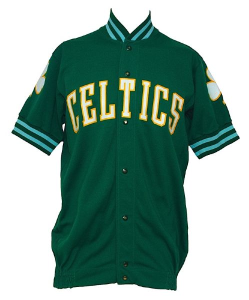 1984-1985 ML Carr Boston Celtics Worn Road Warm-Up Jacket 