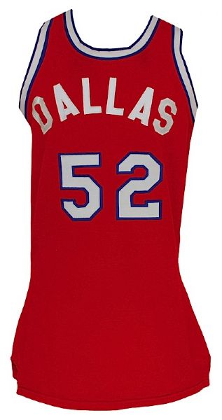 1973-1974 #52 Dallas Chapparals / San Antonio Spurs ABA Game-Used Road Jersey (Pre-Season) 