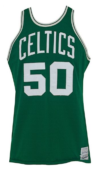 Early 1980s Greg Kite Boston Celtics Game-Used Road Jersey 