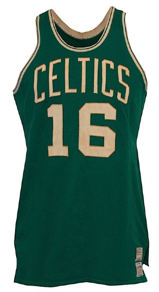 1972-1973 Satch Sanders Boston Celtics Game-Used Road Jersey (Very Rare) 