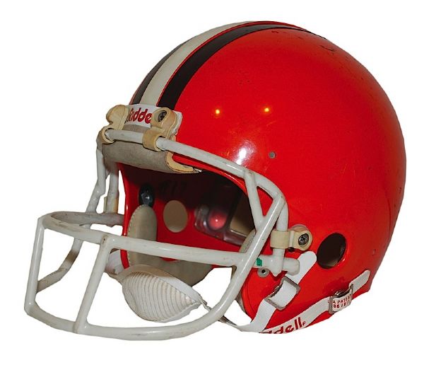 Circa 1977 Brian Sipe Cleveland Browns Game-Used Helmet