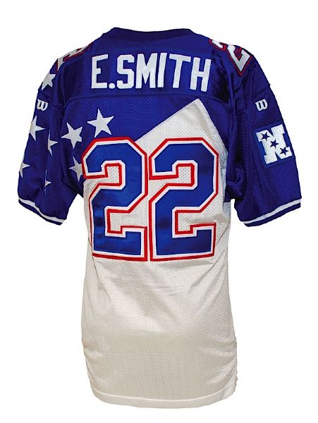 1995 Emmitt Smith Pro Bowl Game-Issued Jersey