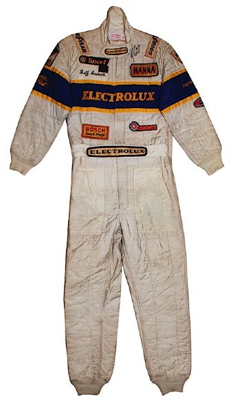 1985 Jeff Andretti Robert Bosch Super Vee Race Worn & Autographed Uniform (Andretti LOA) (JSA)