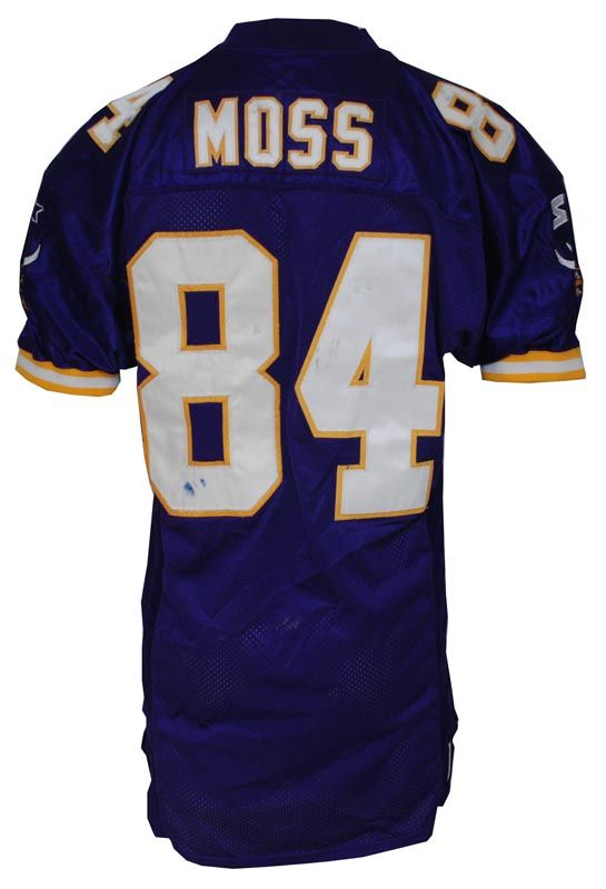 Vintage Randy Moss Jersey 1998 Rookie Year Sport Attack Minnesota Vikings  Sz XL