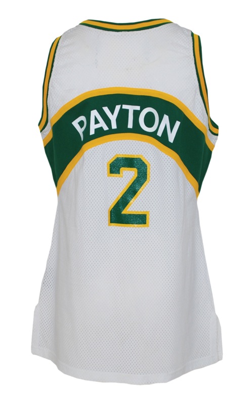 Seattle Supersonics Gary Payton Champion Jersey Size 44