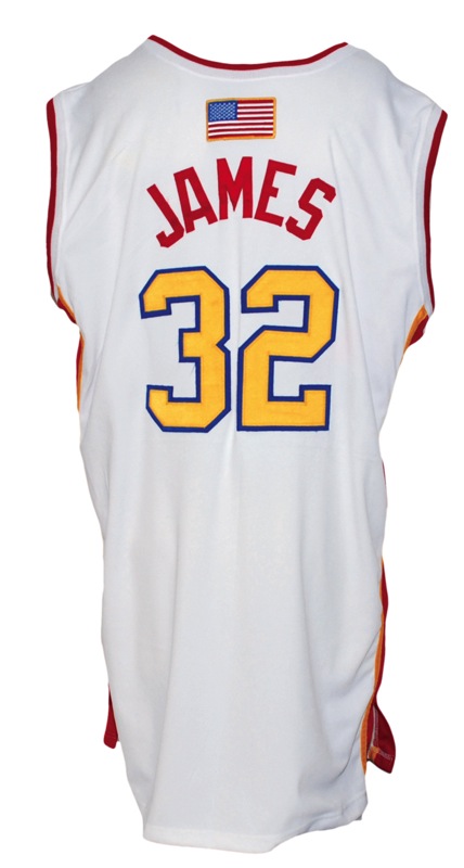 Lebron James #32 Mcdonald S All-American Basketball Jersey