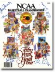 Fifty Years of The Final Four Program Autographed by Many (JSA)