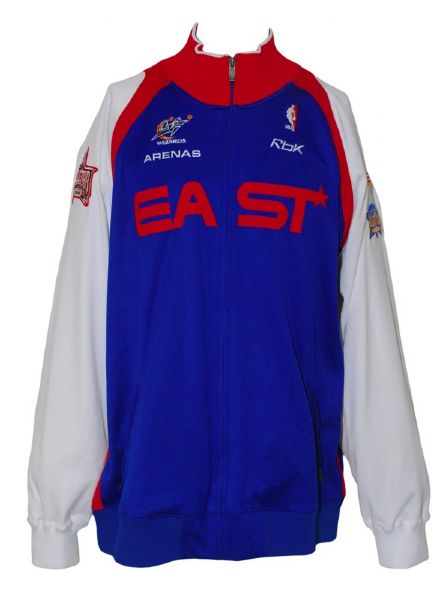 2006 Gilbert Arenas Eastern Conference All-Star Game Worn Warm-Up Jacket